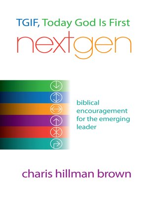 cover image of TGIF, Today God is First Devotional for Next Gen